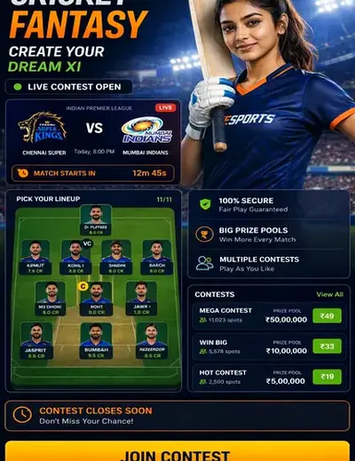 Apostatudo (bet tudo) fantasy cricket & matchday visual 3